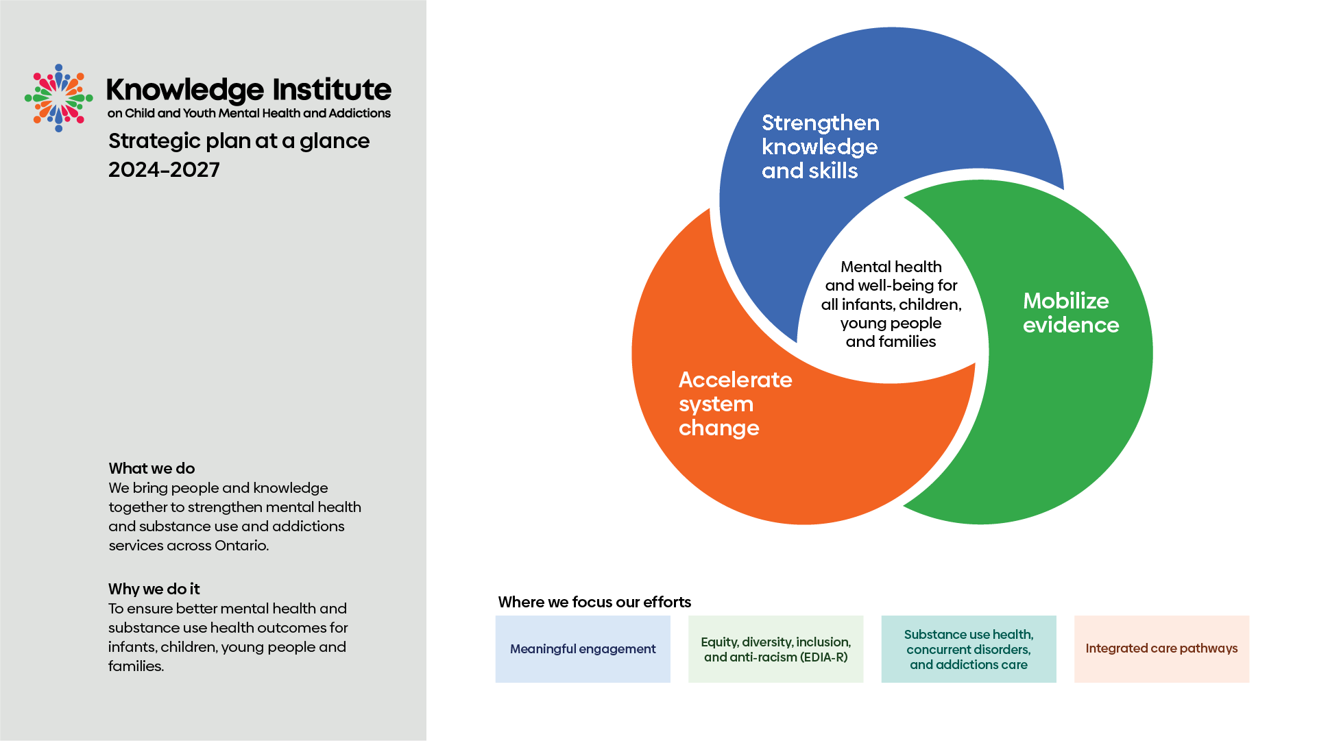 Strategic plan graphic, see link above for accessible content